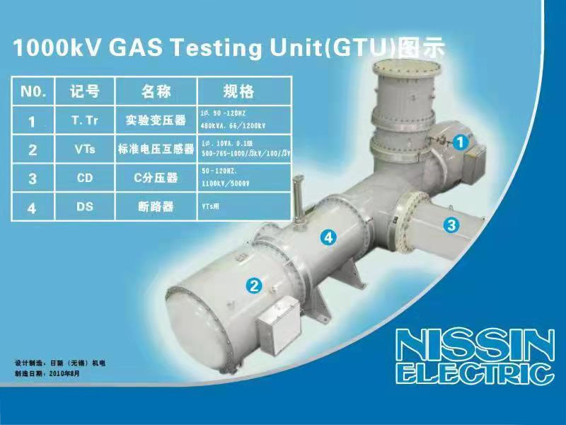 1000KV GAS Testing Unit(GTU)